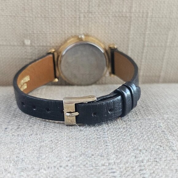 Vintage Antica Murrina Veneziana Wristwatch RIALTO Black Leather Strap Watch - Picture 6 of 12